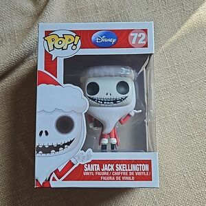 Funko POP Disney NBC Santa Jack Skellington #72 Vinyl Figurine NEW
